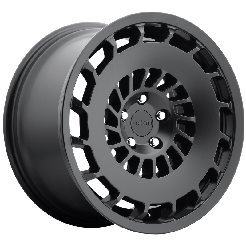 Rotiform - R137 CCV - Gunmetal - MATTE BLACK - 18" x 8.5", 45 Offset, 5x112 (Bolt Pattern), 66.56mm HUB
