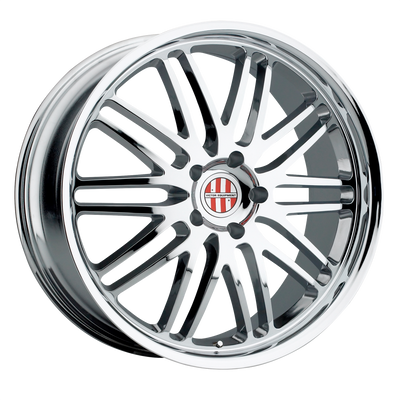 Victor Equipment Wheels - LEMANS - Chrome - CHROME - 18" x 11", 52 Offset, 5x130 (Bolt Pattern), 71.5mm HUB