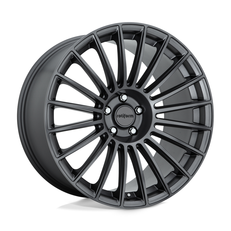 Rotiform - R154 BUC - Gunmetal - Matte Anthracite - 18" x 8.5", 45 Offset, 5x112 (Bolt Pattern), 66.6mm HUB