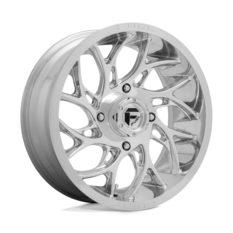 Fuel UTV - D204 RUNNER - Polished - POLISHED - 20" x 7", 13 Offset, 4x156 (Bolt Pattern), 132mm HUB