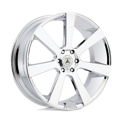 Asanti Black - ABL-15 APOLLO - Chrome - CHROME - 26" x 10", 30 Offset, 6x139.7 (Bolt Pattern), 100.3mm HUB