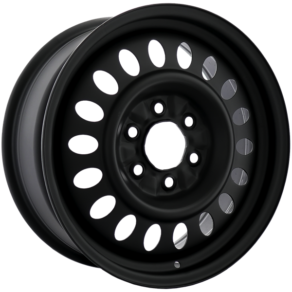Envy Wheels - Steel Wheel - Black - FLAT BLACK - 17" x 7", 31 Offset, 6x139.7 (Bolt Pattern), 78.1mm HUB