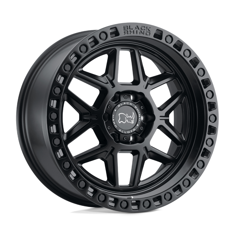 Black Rhino - KELSO - Black - MATTE BLACK - 17" x 9", 0 Offset, 5x139.7 (Bolt Pattern), 78.1mm HUB