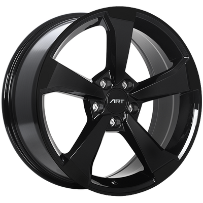 ART - Replica 191 - Black - Gloss Black - 18" x 8", 40 Offset, 5x112 (Bolt Pattern), 57.1mm HUB