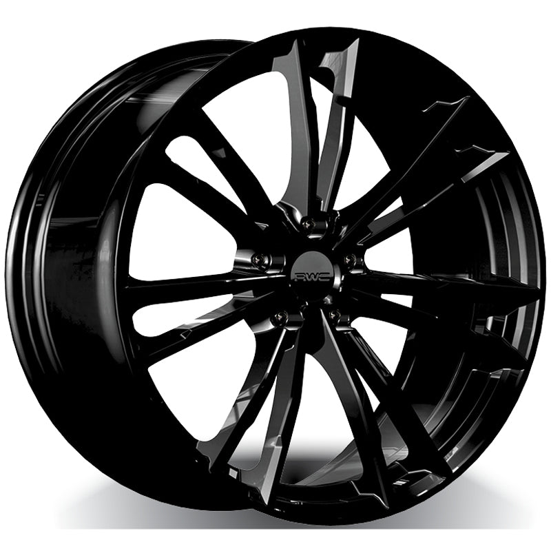 RWC - BM550 - Black - BLACK - 18" x 8", 30 Offset, 5x112 (Bolt Pattern), 66.7mm HUB
