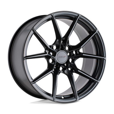 TSW Wheels - NEPTUNE - Black - SEMI GLOSS BLACK - 19" x 9.5", 39 Offset, 5x114.3 (Bolt Pattern), 76.1mm HUB