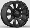 Ceco Wheels - C01T - Black - 18" x 9", 20 Offset, 6x139.7 (Bolt Pattern), 106.1mm HUB