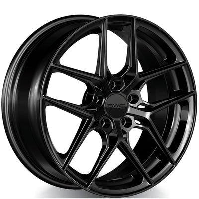 RWC - BM1004 / MN1004 - Black - 18" x 8", 42 Offset, 5x112 (Bolt pattern), 66.7mm HUB