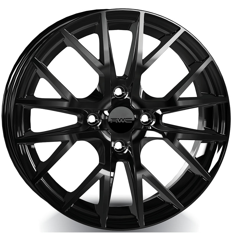 RWC - FA1009 - Black - 16" x 6.5", 38 Offset, 4x98 (Bolt pattern), 58.1mm HUB