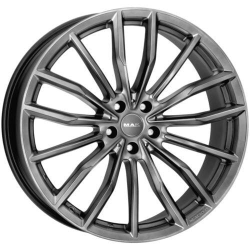 Mak Wheels - RAPP-D - Silver - M-TITAN - 21" x 10.5", 43 Offset, 5x112 (Bolt Pattern), 66.6mm HUB