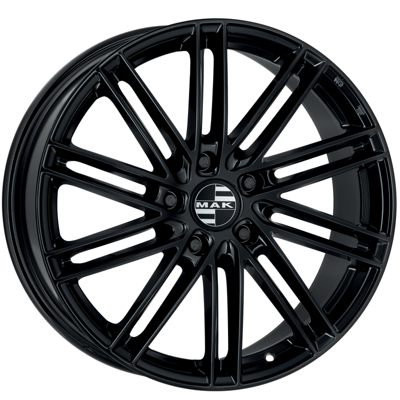 Mak Wheels - LEIPZIG - Black - GLOSS BLACK - 20" x 9.5", 65 Offset, 5x130 (Bolt Pattern), 71.6mm HUB