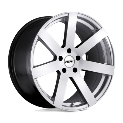 TSW Wheels - BARDO - Silver - Hyper Silver - 17" x 8", 35 Offset, 5x120 (Bolt Pattern), 76.1mm HUB