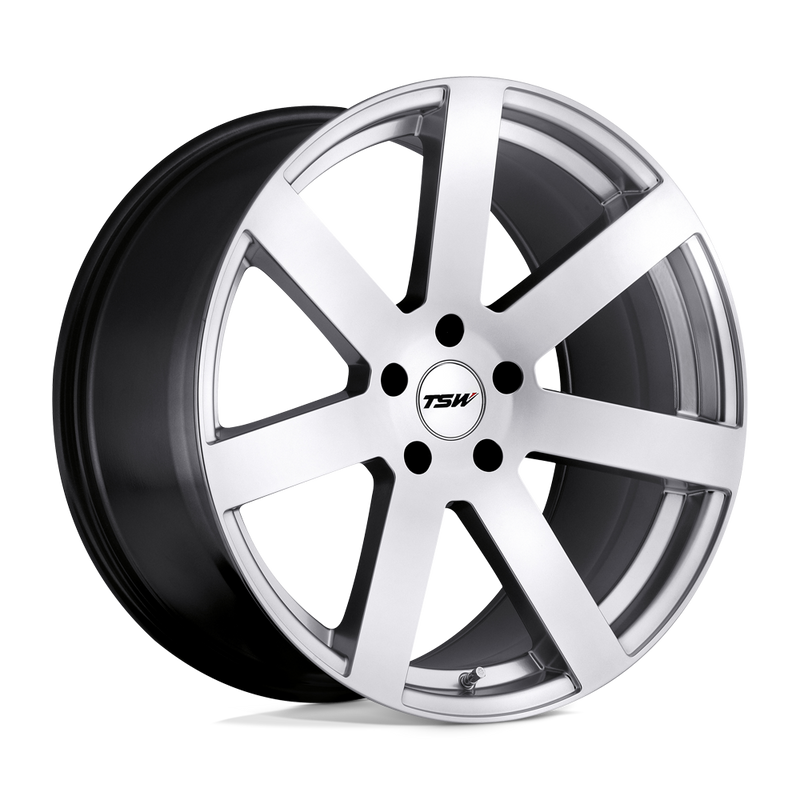 TSW Wheels - BARDO - Silver - Hyper Silver - 17" x 8", 35 Offset, 5x120 (Bolt Pattern), 76.1mm HUB