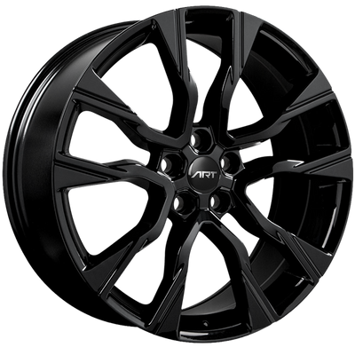 Art Replica Wheels - REPLICA 292 - Black - Satin Black - 22" x 9.5", 45 Offset, 5x120 (Bolt pattern), 72.60mm HUB