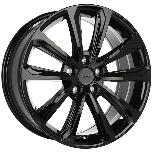 ART - ELEMENT - Black - Gloss Black - 20" x 8.5", 40 Offset, 5x114.3 (Bolt pattern), 60.1mm HUB