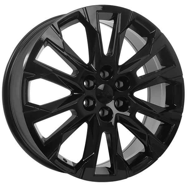 Art Replica Wheels - Replica 306 - Black - Gloss Black - 20" x 8", 45 Offset, 6x120 (Bolt pattern), 67.1mm HUB
