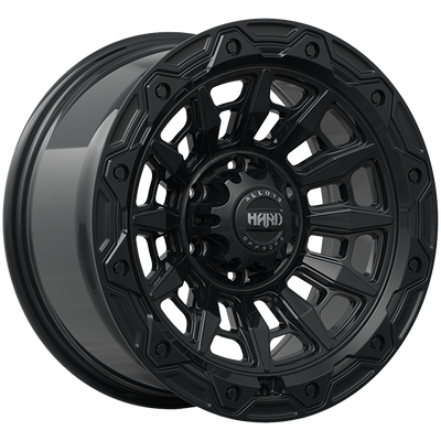 Ruffino Wheels - LGM-30 - Black - Satin Black - 18" x 9", -15 Offset, 6x139.7 (Bolt pattern), 108.1mm HUB