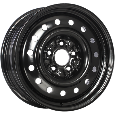 RNB - STEEL WHEEL - Black - Black E-Coating - 16" x 6.5", 40 Offset, 5x114.3 (Bolt pattern), 66.1mm HUB