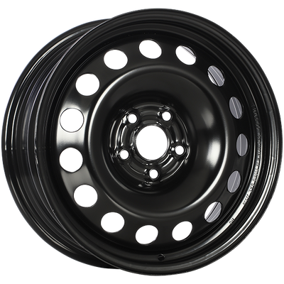 RNB - STEEL WHEEL - Black - Black E-Coating - 17" x 7", 40 Offset, 5x112 (Bolt pattern), 57.1mm HUB