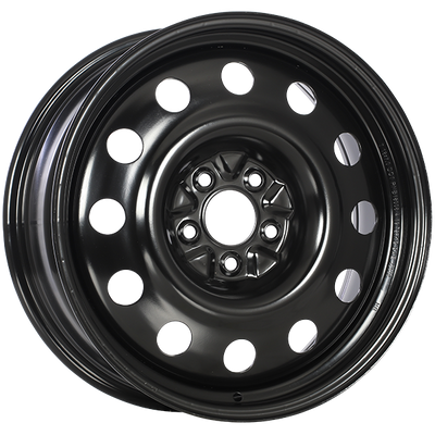 RNB - STEEL WHEEL - Black - Black E-Coating - 18" x 7", 40 Offset, 5x114.3 (Bolt pattern), 67.1mm HUB