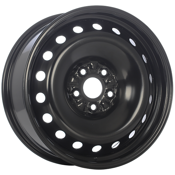 RNB - STEEL WHEEL - Black - Black E-Coating - 18" x 7", 40 Offset, 5x120 (Bolt pattern), 64.1mm HUB