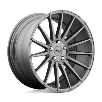 Niche - M157 FORM - Gunmetal - Matte Anthracite - 19" x 8.5", 42 Offset, 5x112 (Bolt Pattern), 66.6mm HUB