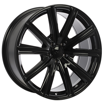 Dai Alloys - Kore - Black - Gloss Black - 20" x 9", 35 Offset, 5x114.3 (Bolt pattern), 73.1mm HUB