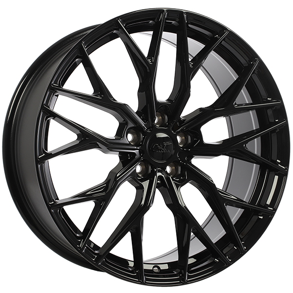 Dai Alloys - Nox - Black - Gloss Black - 20" x 8.5", 35 Offset, 5x112 (Bolt pattern), 66.6mm HUB