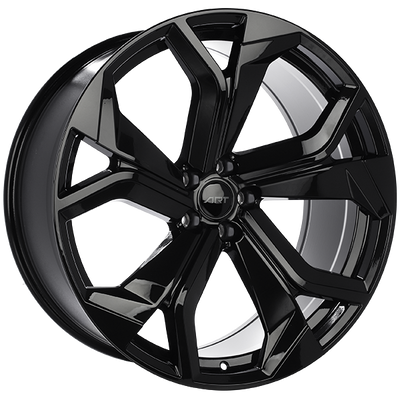 Art Replica Wheels - Replica 272 - Black - Gloss Black - 21" x 9.5", 20 Offset, 5x112 (Bolt pattern), 66.5mm HUB