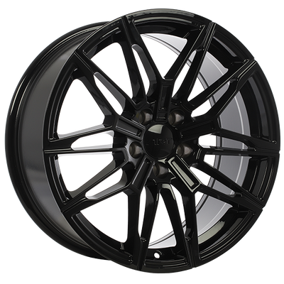 Art Replica Wheels - Replica 275 - Black - Gloss Black - 18" x 8", 25 Offset, 5x112 (Bolt pattern), 66.6mm HUB