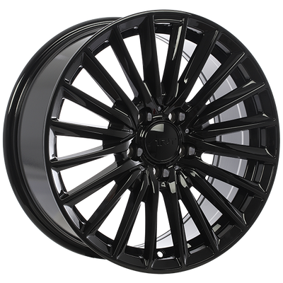Art Replica Wheels - Replica 277 - Black - Gloss Black - 17" x 7.5", 35 Offset, 5x112 (Bolt pattern), 66.6mm HUB