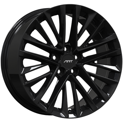 Art Replica Wheels - Replica 300 - Black - Gloss Black - 18" x 8", 40 Offset, 5x114.3 (Bolt pattern), 60.1mm HUB