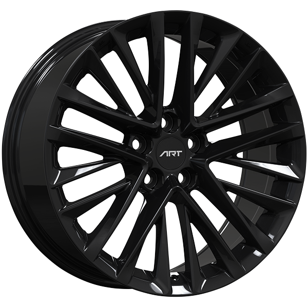 Art Replica Wheels - Replica 300 - Black - Gloss Black - 18" x 8", 40 Offset, 5x114.3 (Bolt pattern), 60.1mm HUB