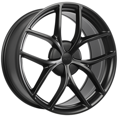 Art Replica Wheels - R313 - Black - Satin Black - 19" x 8.5", 35 Offset, 5x114.3 (Bolt pattern), 64.1mm HUB