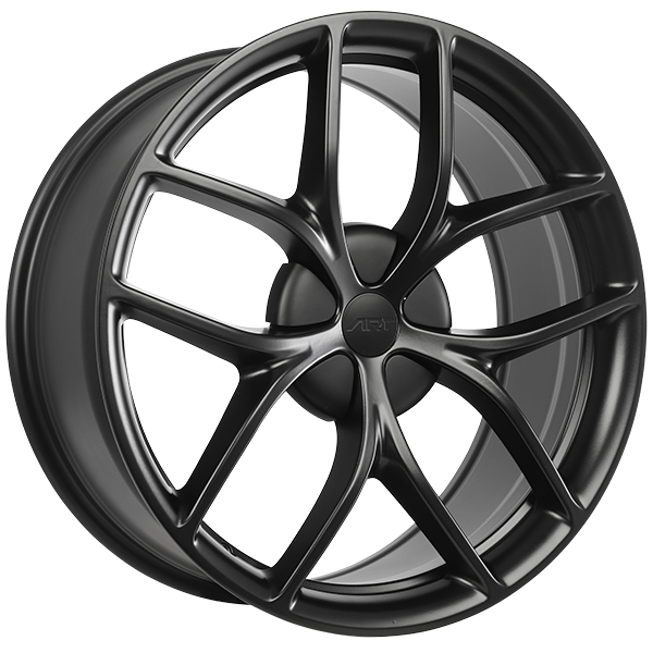 Art Replica Wheels - R313 - Black - Satin Black - 20" x 8.5", 35 Offset, 5x120 (Bolt pattern), 64.1mm HUB