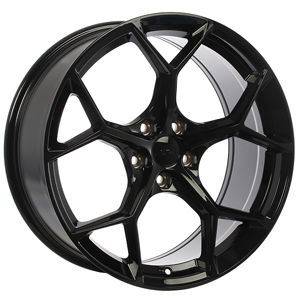 Art Replica Wheels - Replica 318 - Black - Gloss Black - 19" x 8.5", 35 Offset, 5x112 (Bolt pattern), 66.5mm HUB