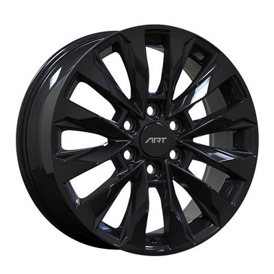 Art Replica Wheels - Replica 323 - Black - Gloss Black - 20" x 8", 50 Offset, 6x139.7 (Bolt pattern), 95.1mm HUB