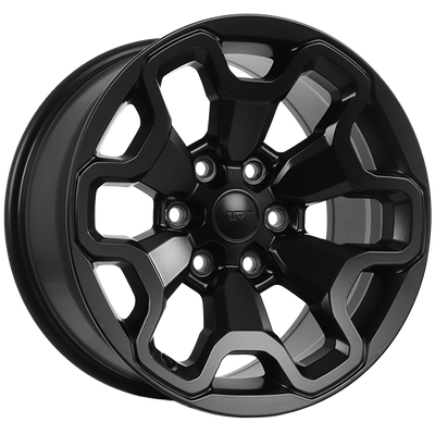 Art Replica Wheels - TRX - Black - Satin Black - 18" x 9", 19 Offset, 6x139.7 (Bolt pattern), 77.8mm HUB
