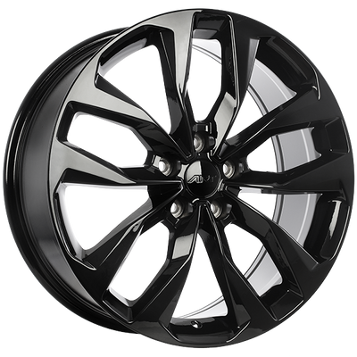 Art - One - Black - Gloss Black - 18" x 8", 35 Offset, 5x127 (Bolt pattern), 71.5mm HUB