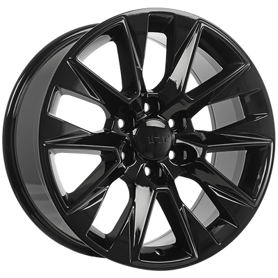 Art Replica Wheels - Replica 326 - Black - Gloss Black - 20" x 9", 28 Offset, 6x139.7 (Bolt pattern), 77.8mm HUB