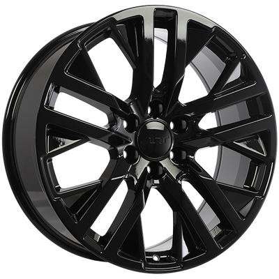 Art Replica Wheels - Replica 328 - Black - Gloss Black - 22" x 9", 28 Offset, 6x139.7 (Bolt pattern), 77.8mm HUB