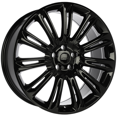 Art Replica Wheels - REPLICA 293 - Black - Satin Black - 22" x 9.5", 45 Offset, 5x120 (Bolt pattern), 72.60mm HUB
