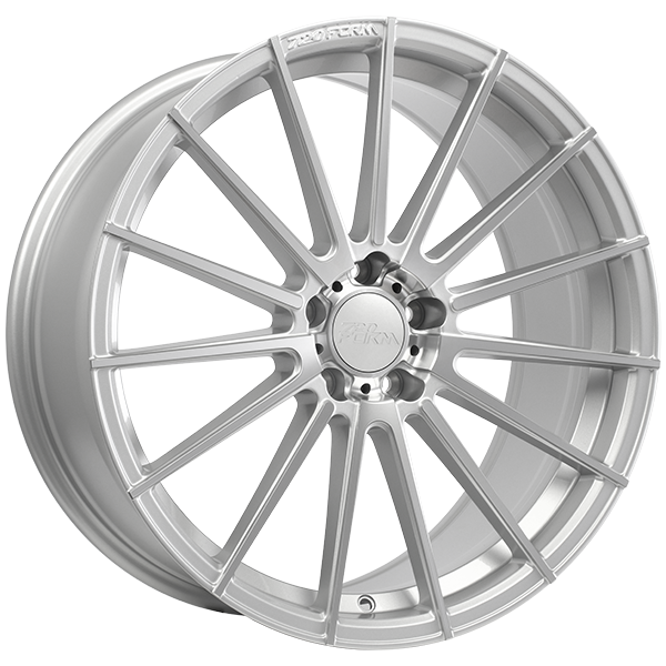 720 Form - FF12 - Silver - Silver - Machined Face - 22" x 9", 35 Offset, 5x114.3 (Bolt pattern), 73.1mm HUB