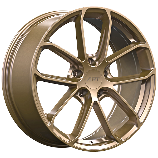 Art Replica Wheels - REPLICA 295 - Bronze - Satin Bronze - 20" x 11", 60 Offset, 5x130 (Bolt pattern), 71.50mm HUB