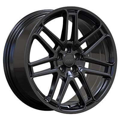 Art Replica Wheels - Replica 329 - Black - Gloss Black - 18" x 8", 40 Offset, 5x100 (Bolt pattern), 54.1mm HUB