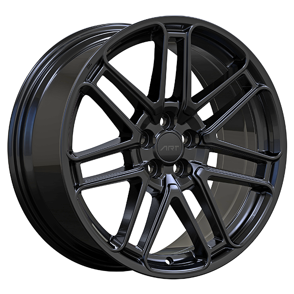 Art Replica Wheels - Replica 329 - Black - Gloss Black - 18" x 8", 40 Offset, 5x100 (Bolt pattern), 54.1mm HUB