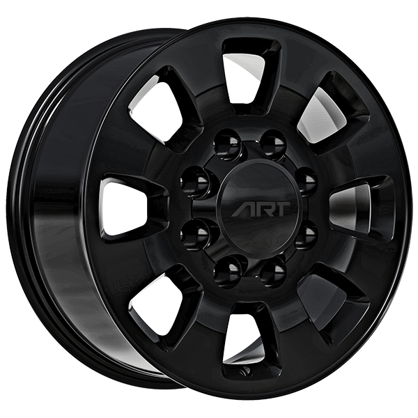 Art Replica Wheels - Replica 345 - Black - Gloss Black - 18" x 8", 12 Offset, 8x170 (Bolt pattern), 125.1mm HUB