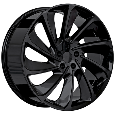 Art Replica Wheels - Replica 347 - Black - Gloss Black - 21" x 9", 55 Offset, 5x108 (Bolt pattern), 63.4mm HUB