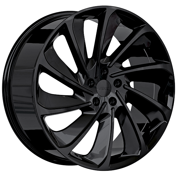 Art Replica Wheels - Replica 347 - Black - Gloss Black - 21" x 9", 38 Offset, 5x114.3 (Bolt pattern), 73.1mm HUB