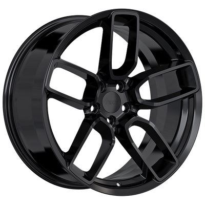 Art Replica Wheels - Replica 348 - Black - Satin Black - 20" x 11", 20 Offset, 5x115 (Bolt pattern), 71.5mm HUB